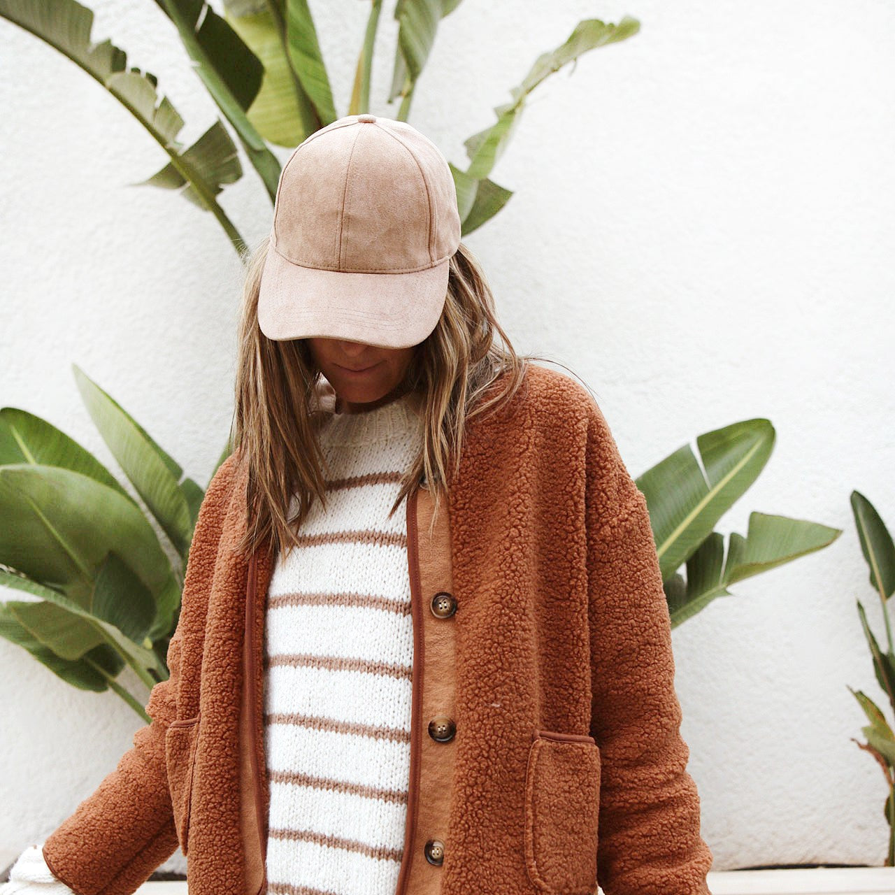 Veste teddy “Camel Douceur”