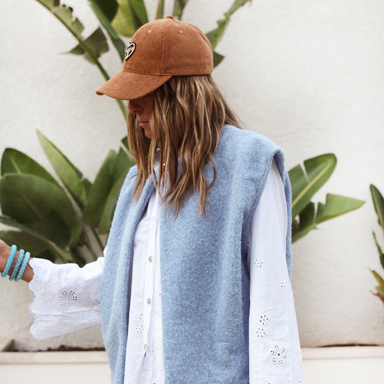 💙 Veste sans manches “Blue Cozy”
